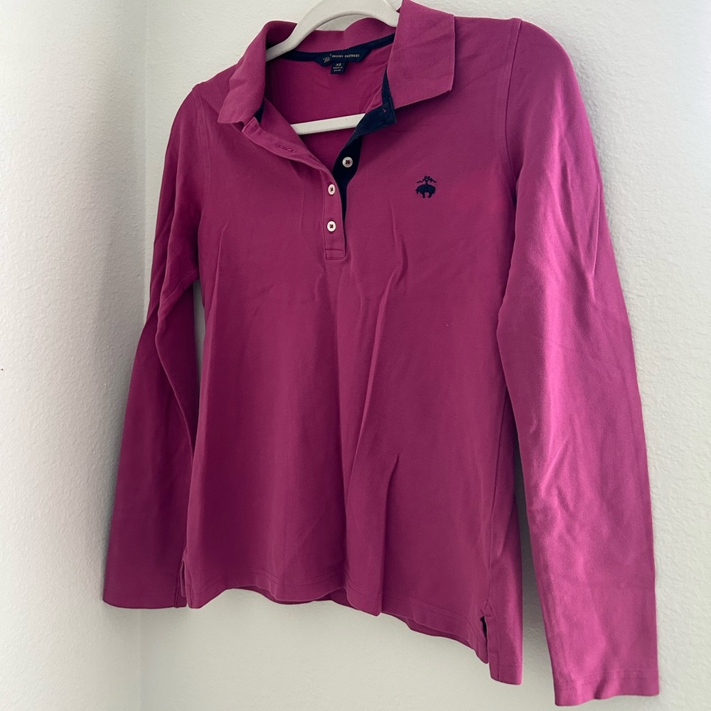Brooks Brothers Long Sleeve Polo